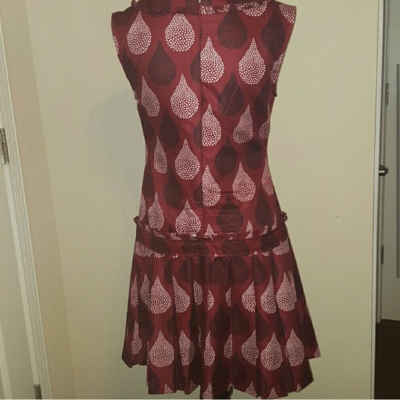 💕ULTRA RARE NWOT Dear Creatures retro dolly mod shift dress twee Zooey anthro - Picture 3 of 5